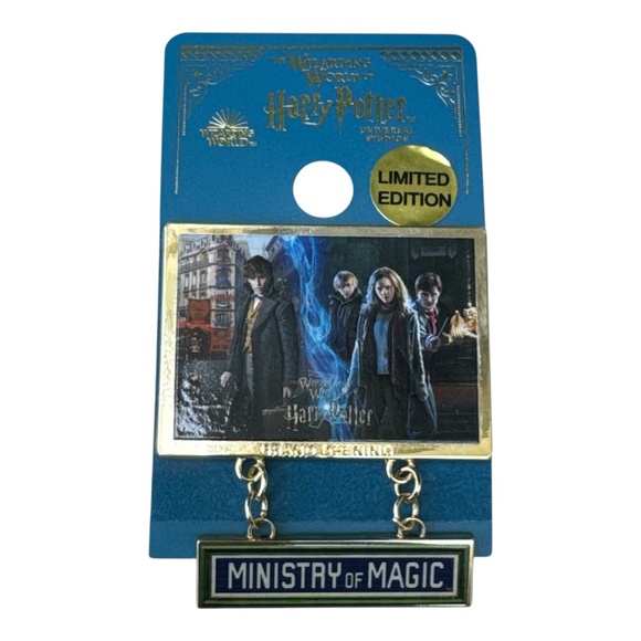 2025 Universal Epic Universe Harry Potter Ministry Of Magic Grand Opening Pin LE - Picture 1 of 1